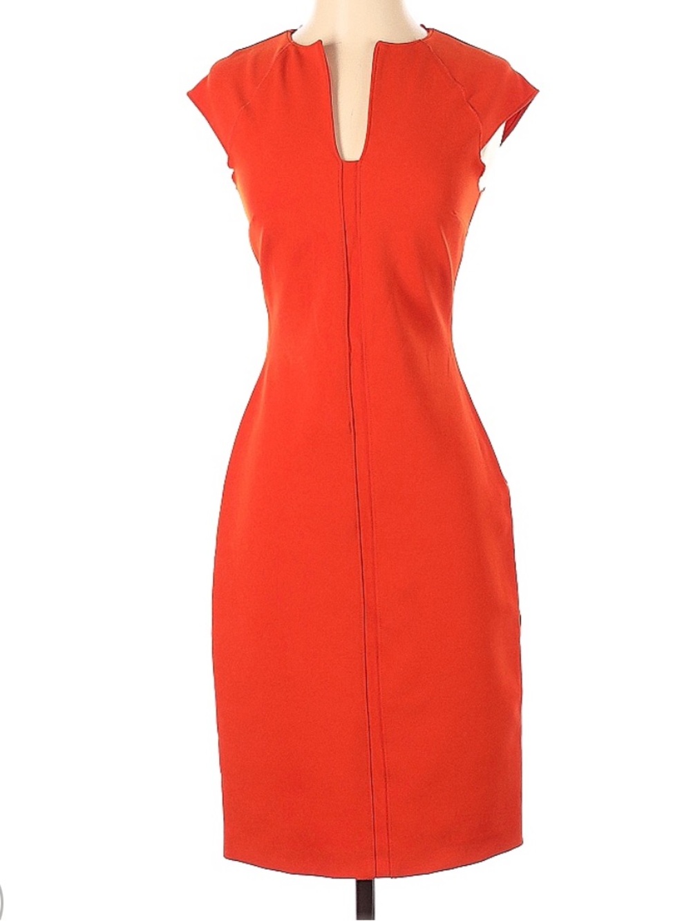 Zara Cap-Sleeve Midi Dress